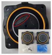 KIT REPUESTOS DIAFRAGMA HIBLOW HP-60/80 CON BLOQUE DE MONTAJE